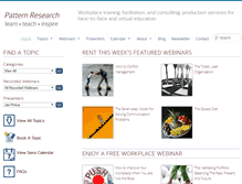 Tablet Screenshot of pattern.com